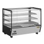 BUFFALO - Vitrine chauffante de comptoir carrée 160L