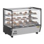 BUFFALO - Vitrine chauffante de comptoir carrée 160L