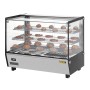 BUFFALO - Vitrine chauffante de comptoir carrée 160L
