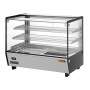 BUFFALO - Vitrine chauffante de comptoir carrée 160L