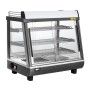 BUFFALO - Vitrine chauffante portes avant et arriere 96L