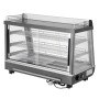 BUFFALO - Vitrine chauffante portes avant et arriere 136L