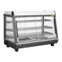 BUFFALO - Vitrine chauffante portes avant et arriere 136L