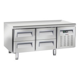 CASSELIN - Table réfrigérée positive 4 tiroirs GN 1/1 180 L