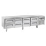 CASSELIN - Table réfrigérée positive 8 tiroirs GN 1/1 362 L
