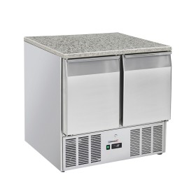 CASSELIN - Desserte réfrigérée 2 portes GN 1/1 dessus Granit