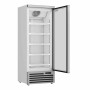 COMBISTEEL - Vitrine murale négative 1 porte en verre blanche 600 L