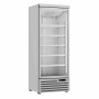 COMBISTEEL - Vitrine murale positive 1 porte en verre blanche 600 L
