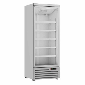 COMBISTEEL - Vitrine murale positive 1 porte en verre blanche 600 L