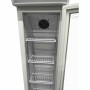 COMBISTEEL - Armoire froide positive 1 porte en verre étroit blanche 105 L