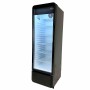COMBISTEEL - Armoire froide positive 1 porte en verre noire 280 L
