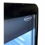 COMBISTEEL - Armoire froide positive 1 porte en verre noire 280 L