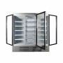 COMBISTEEL - Vitrine murale positive 3 portes en verre blanche 1530 L