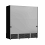 COMBISTEEL - Vitrine murale positive 3 portes en verre noire 1530 L