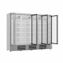 COMBISTEEL - Vitrine murale positive 4 portes en verre blanche 2025 L