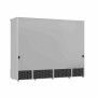 COMBISTEEL - Vitrine murale positive 4 portes en verre blanche 2025 L