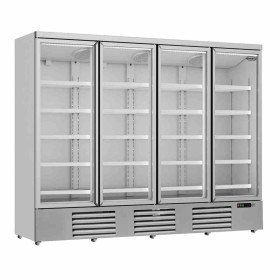 COMBISTEEL - Vitrine murale positive 4 portes en verre blanche 2025 L