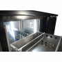 COMBISTEEL - Arrière bar réfrigérée noir 2 portes et 4 tiroirs 698 L