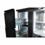 COMBISTEEL - Arrière bar réfrigérée noir 2 portes et 2 tiroirs 537 L