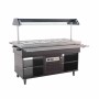COMBISTEEL - Buffet chaud 4 x GN 1/1