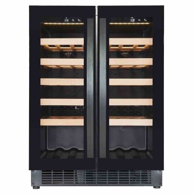 COMBISTEEL - Rafraîchisseurs à vin 100 L dual zone