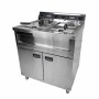 COMBISTEEL - Friteuse électrique sur coffre 2 x 12 L 2 x 6 kW