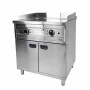 COMBISTEEL - Plancha électrique chrome Entry 700 2 zones
