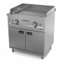COMBISTEEL - Plancha électrique chrome Entry 700 2 zones