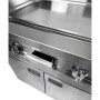 COMBISTEEL - Plancha électrique chrome Entry 700 2 zones