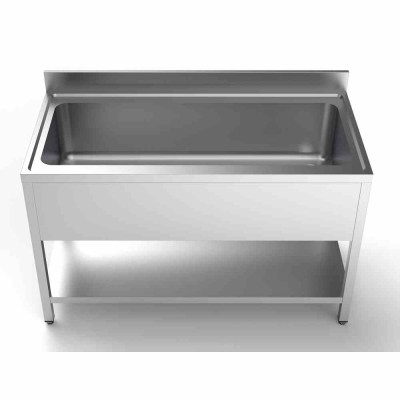 COMBISTEEL - Bloc-évier L. 1400 mm