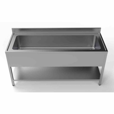 COMBISTEEL - Bloc-évier L. 1800 mm
