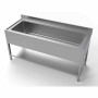 COMBISTEEL - Bloc-évier L. 1800 mm
