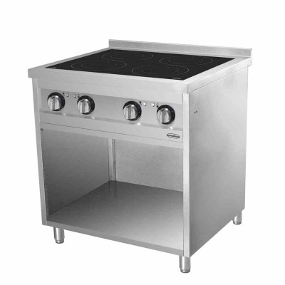 COMBISTEEL - Fourneau à induction 4 zones sur baie libre Entry 700 