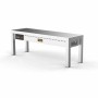 COMBISTEEL - Étagère chauffante en céramique 1 niveaux 3 x 250 W L. 1000 mm