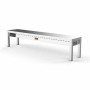 COMBISTEEL - Étagère chauffante en céramique 1 niveaux 6 x 250 W L. 2000 mm