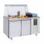 COMBISTEEL - Saladette 2 portes 3x GN 1/1 récipient