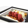 COMBISTEEL - Vitrine à crème glacée blanc de table s'ouvre du côté fonctionnement 3x5 L
