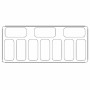 COMBISTEEL - Vitrine à crème glacée Curacao 10x5 L