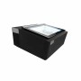 COMBISTEEL - Vitrine à crème glacée noir de table s'ouvre du côté client 3x5 L