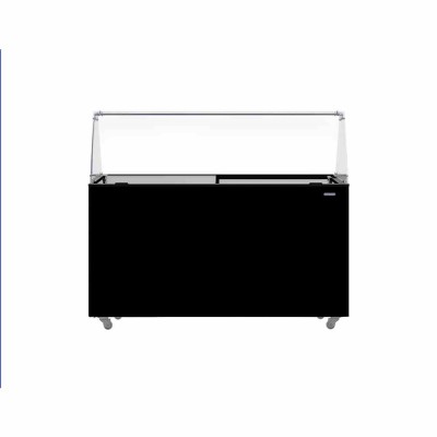 COMBISTEEL - Vitrine à crème glacée Tenerife noir 10x5 L