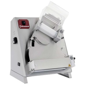 DIAMOND - Laminoir pizza 2 rouleaux inclinés en inox 320 mm