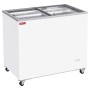 DIAMOND - Conservateur bahut 303 L couvercles coulissants sur roulettes