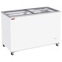 DIAMOND - Conservateur bahut 410 L couvercles coulissants sur roulettes
