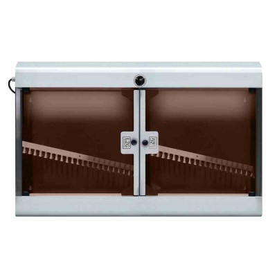 L2G - Armoire de sterilisation à couteaux toit pente 30 couteaux avec support peigne