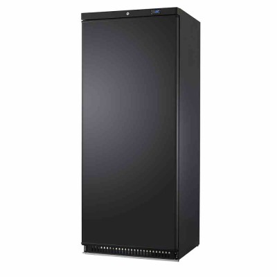 L2G - Armoire refrigerée positive noire 4+1 clayettes fermeture a clé 336 L
