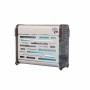 L2G - Exterminateur d'insectes inox LED 2 x 7 W avec chaînette inox et 2 crochets