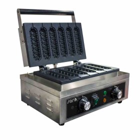 L2G - Gaufrier électrique en epi pour 6 gaufres-epi