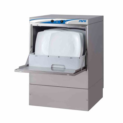 L2G - Lave-vaisselle commandes électromécaniques panier 500 x 500 mm sans pompe de vidange