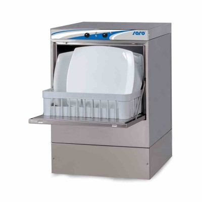 L2G - Lave-verres commandes électromécaniques panier 400 x 400 mm avec pompe de vidange