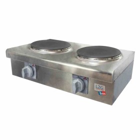 L2G - Réchaud électrique à poser 2 plaques Ø 230 mm